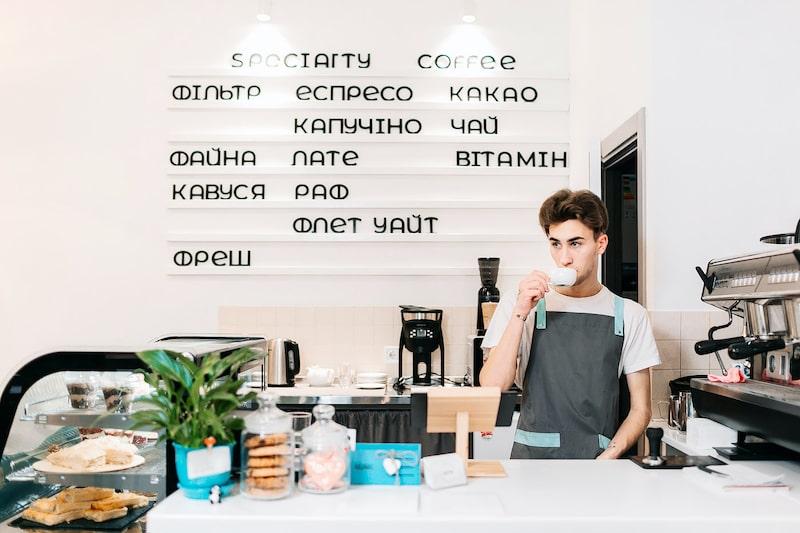 Как составить меню кофейни