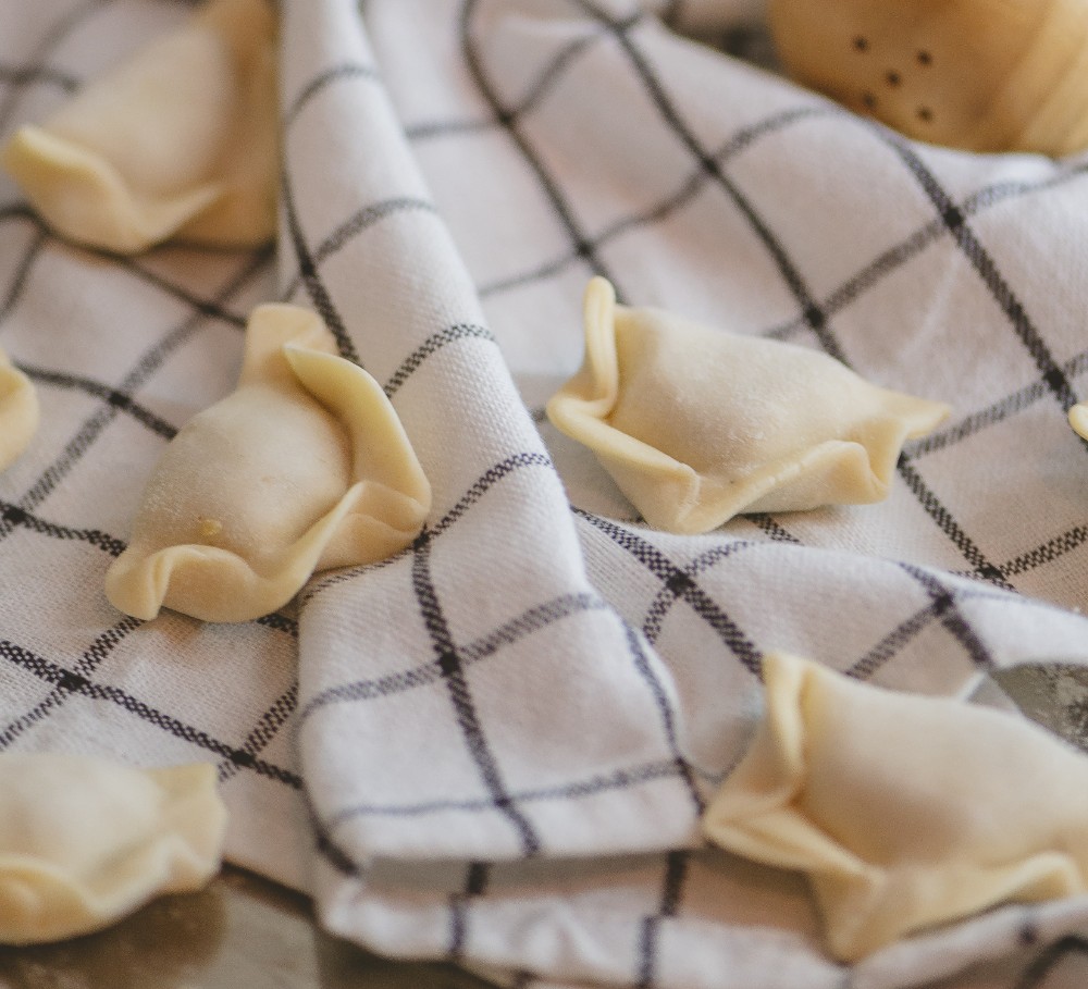 Вареники з м'ясом