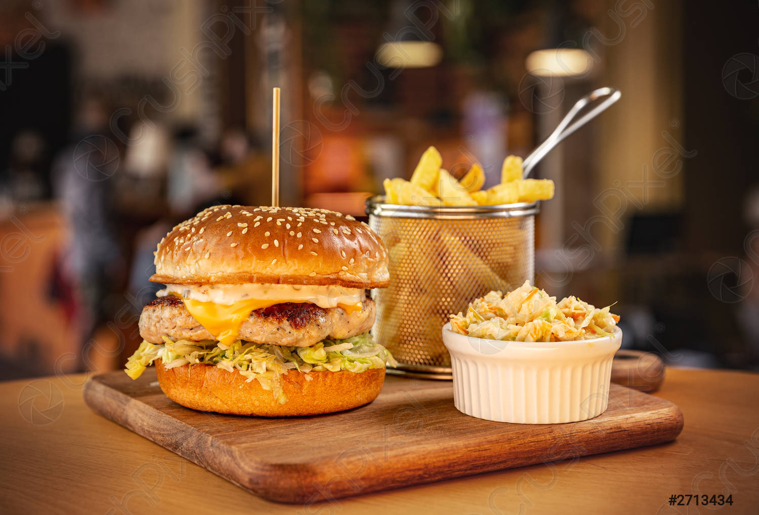 Бургер курячий