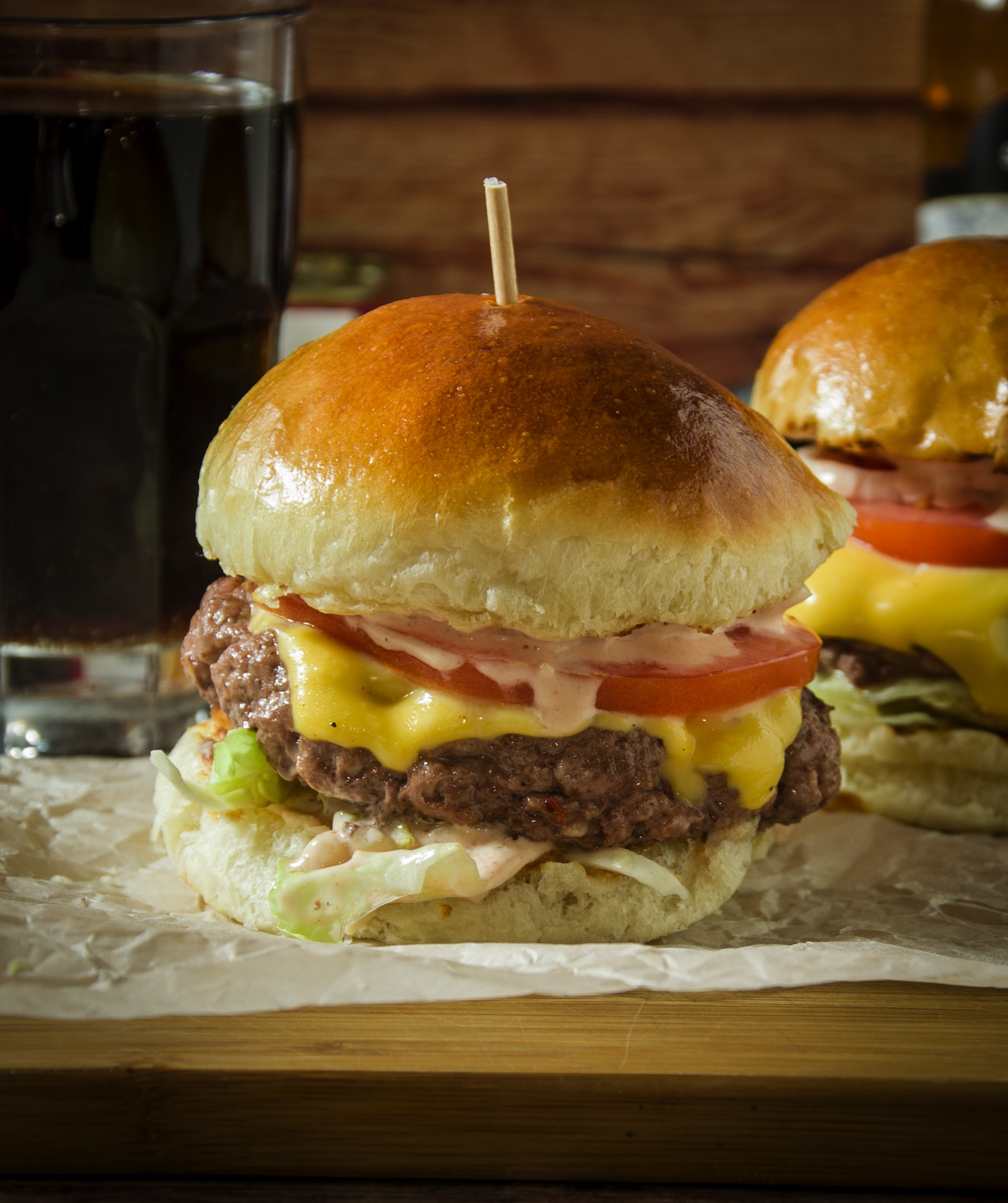 Бургер свино яловичий