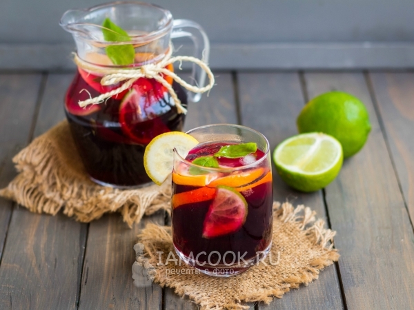 Чай Чорнична Сангрія 0.6