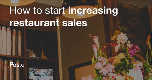 How to start increasing restaurant sales