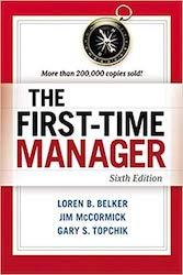 Book Cover The First-time Manager