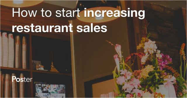 How to start increasing restaurant sales