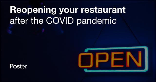 Reopening your restaurant after the COVID pandemic