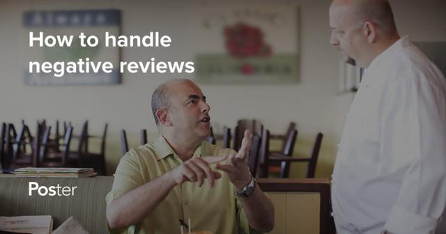 How to handle negative reviews