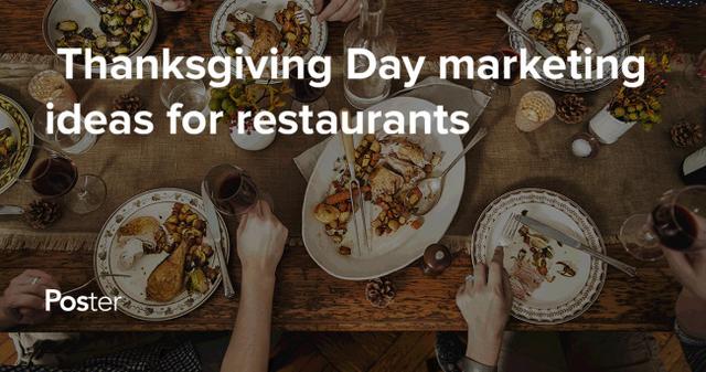 Restaurant Service Ideas to Promote Thanksgiving Sales
