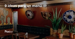 9 ideas para un menú