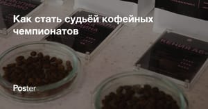 Как стать судьёй кофейных чемпионатов