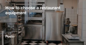 Buying restaurant equipment. A full list of equipment needed for a restaurant kitchen