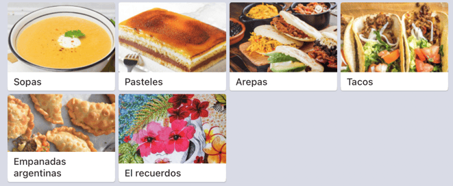Páginas web para restaurantes