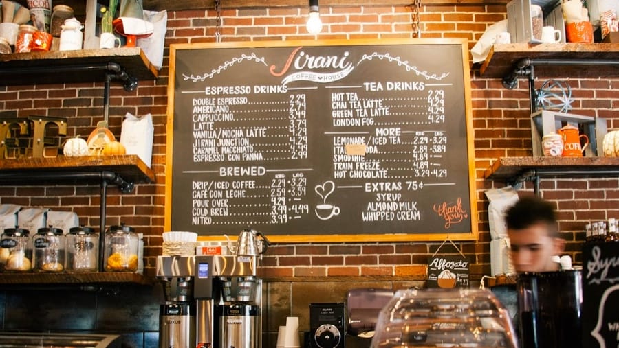 Как составить меню для кофейни?