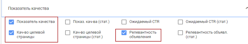 Показатель качества рекламы ресторана и кафе