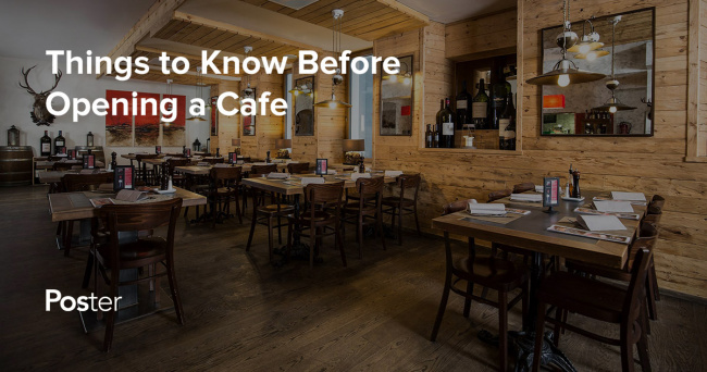 How To Start A Cafe Business A Guide On Opening A Cafe Poster