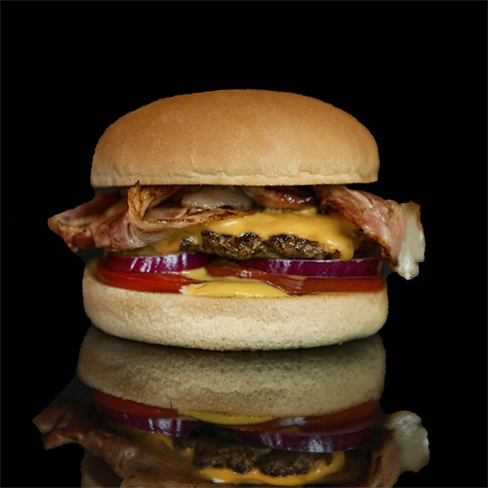 Бургер Чіз з беконом