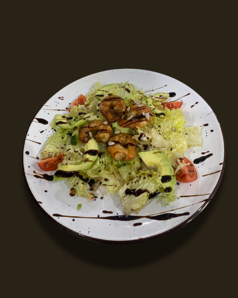 Салат з авокадо та креветками Glovo