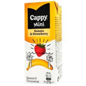 Cappy mini-полуниця банан