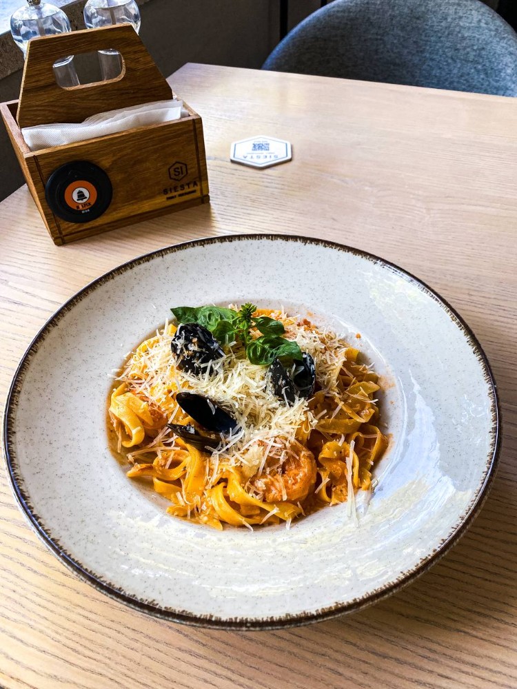 Паста з морепродуктами