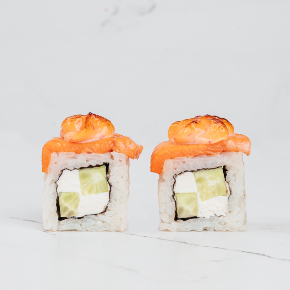 Baked Rolls "Philadelphia", 8 pcs.