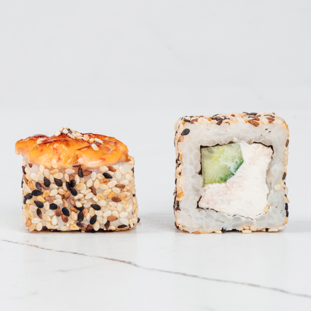 Baked Rolls with Crab, 8 pcs.