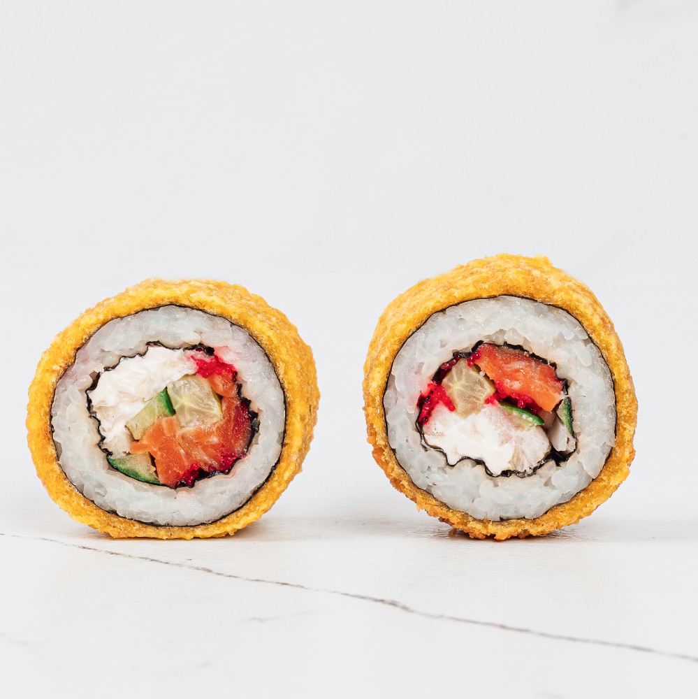 Hot Rolls with Trout, 8 pcs.