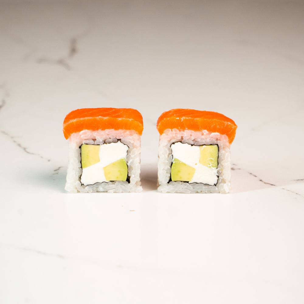 Philadelphia Rolls with Avocado, 8 pcs.