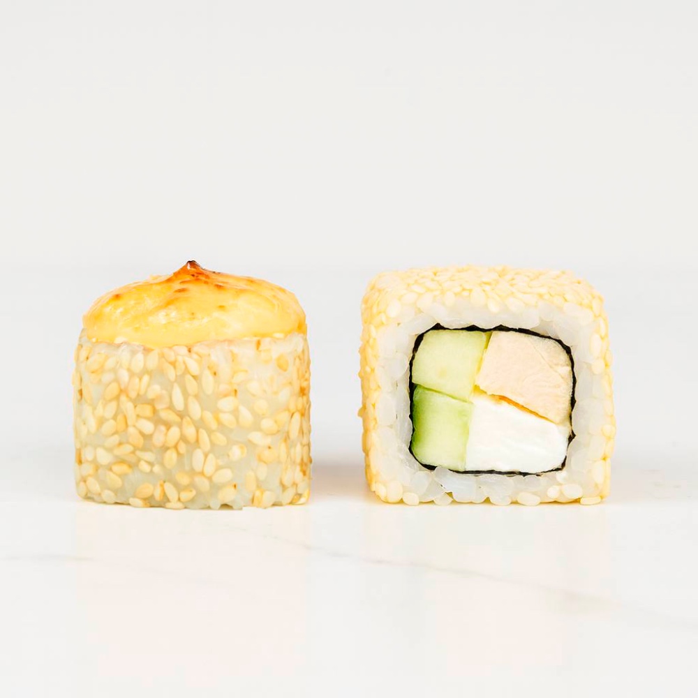 Tovuqli Pishirilgan Rolllar, 8 dona. 