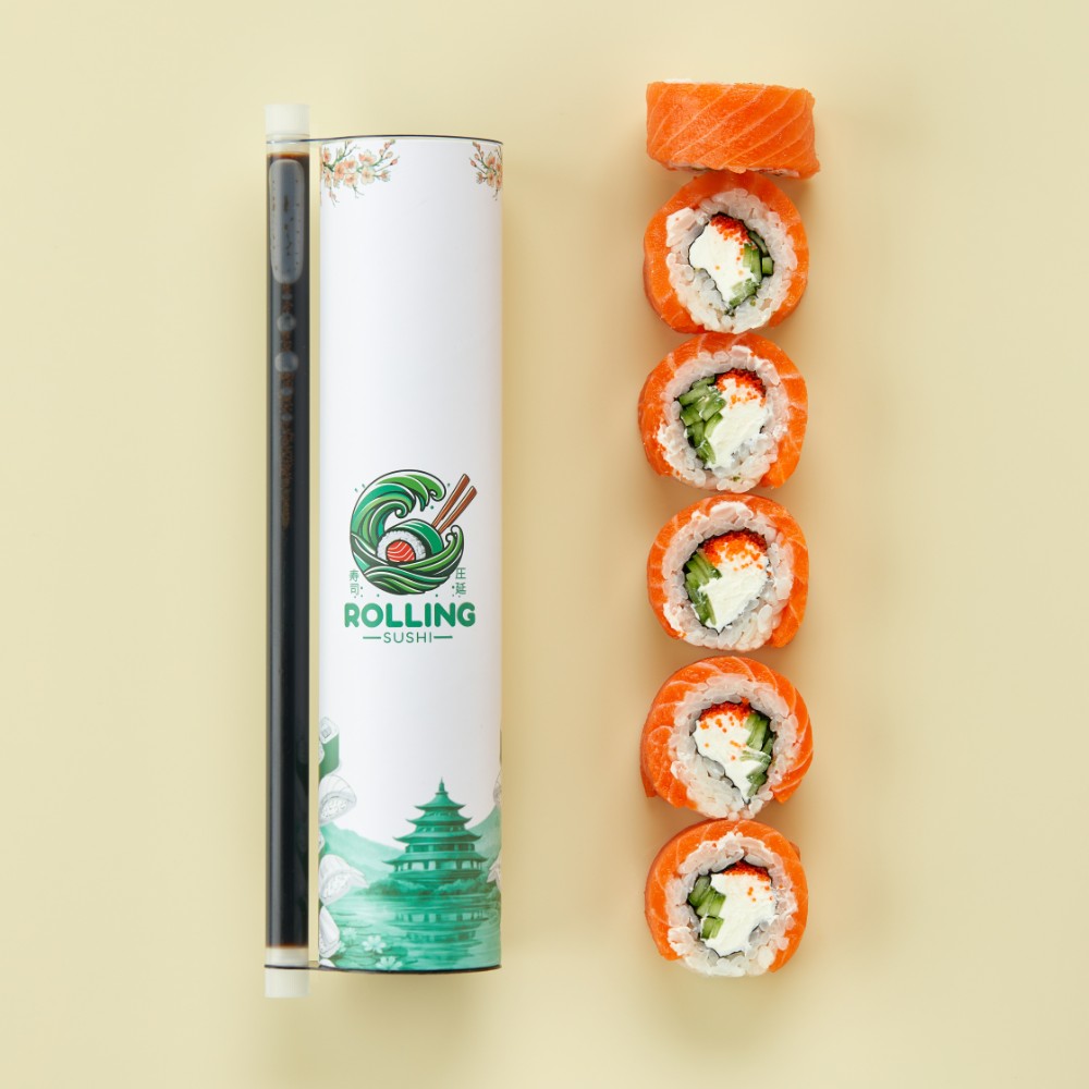 «Philadelphia Delux» tumberdagi rollar, 8 dona. 