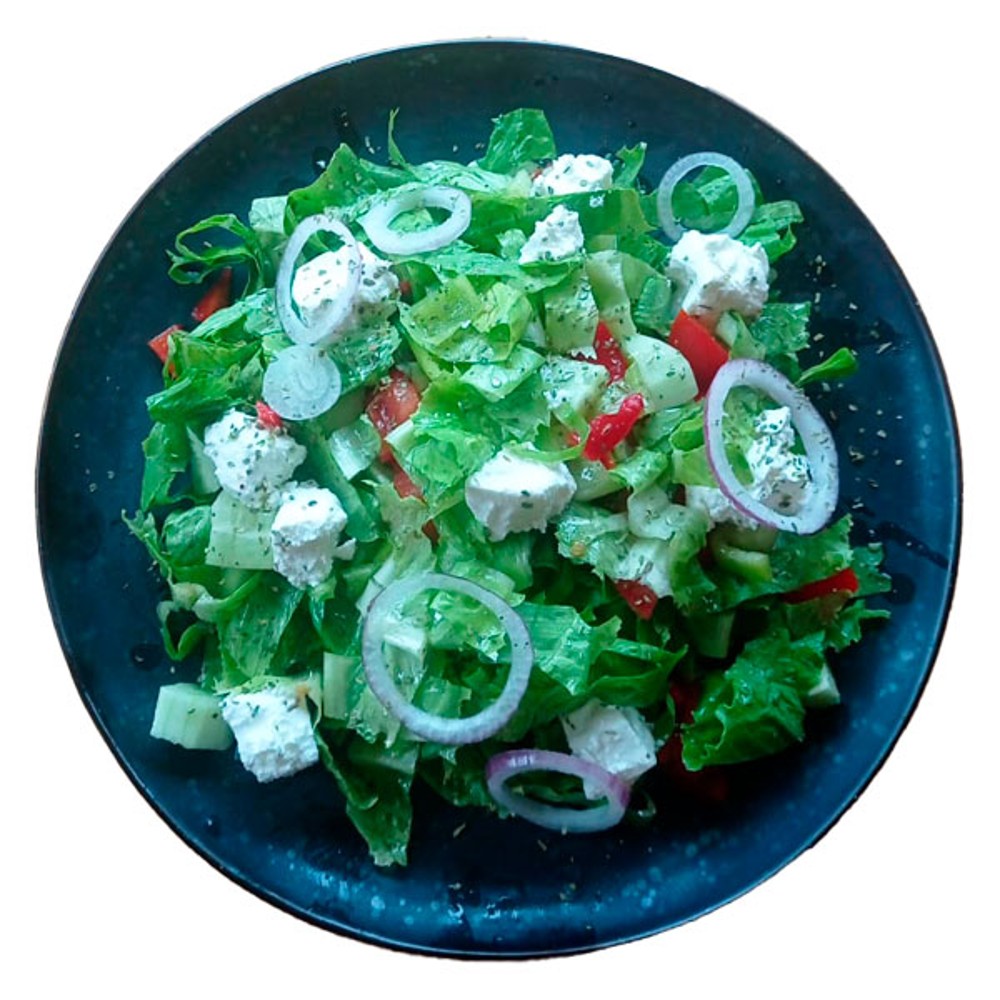 Halal greek salad