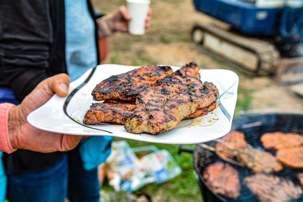 Meat plate
