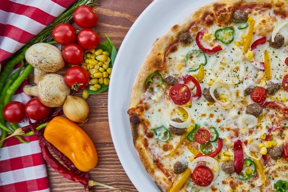 Margherita pizza