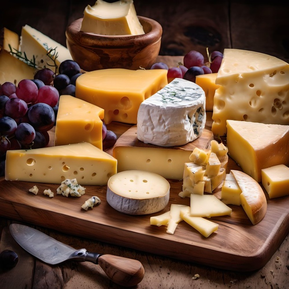 European cheese board
