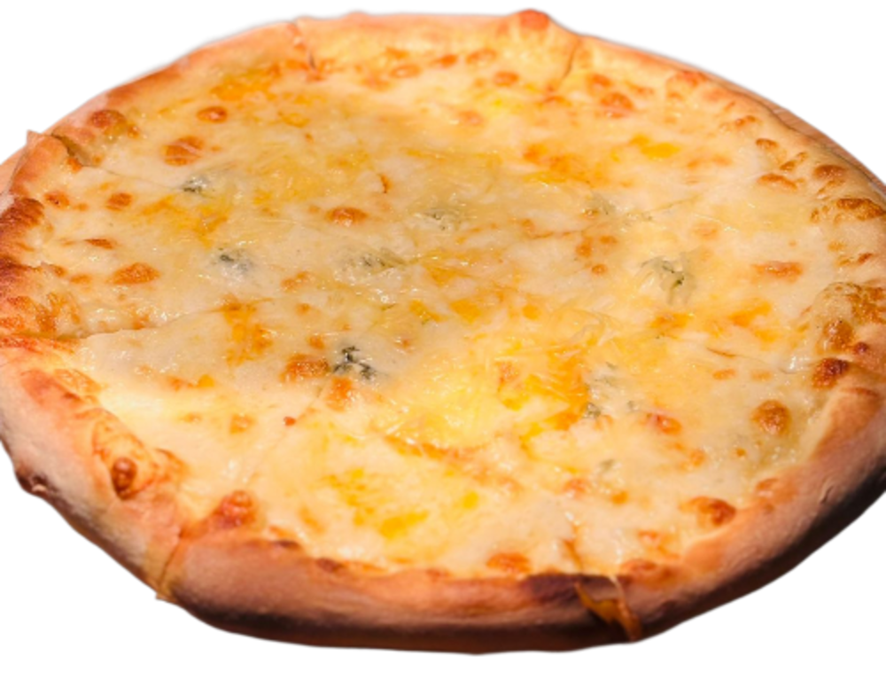 Four-cheese pizza