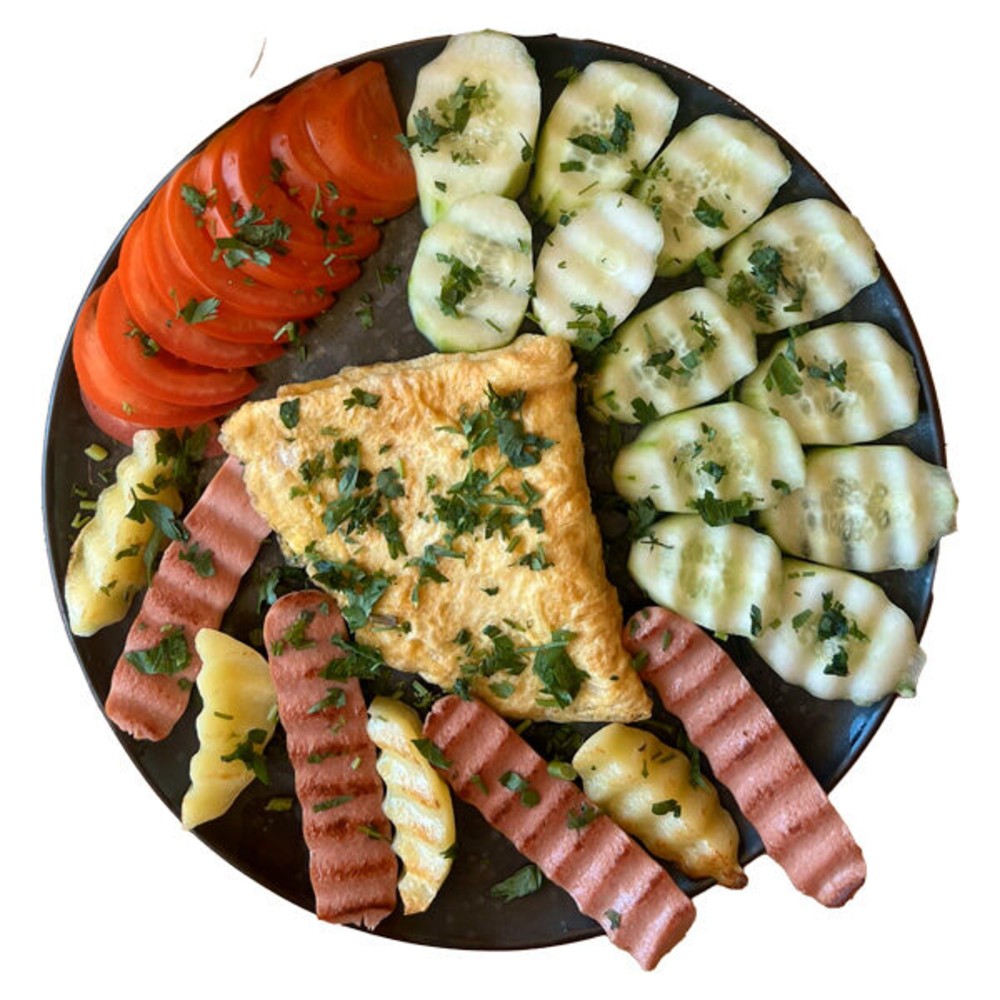 Halal standard breakfast