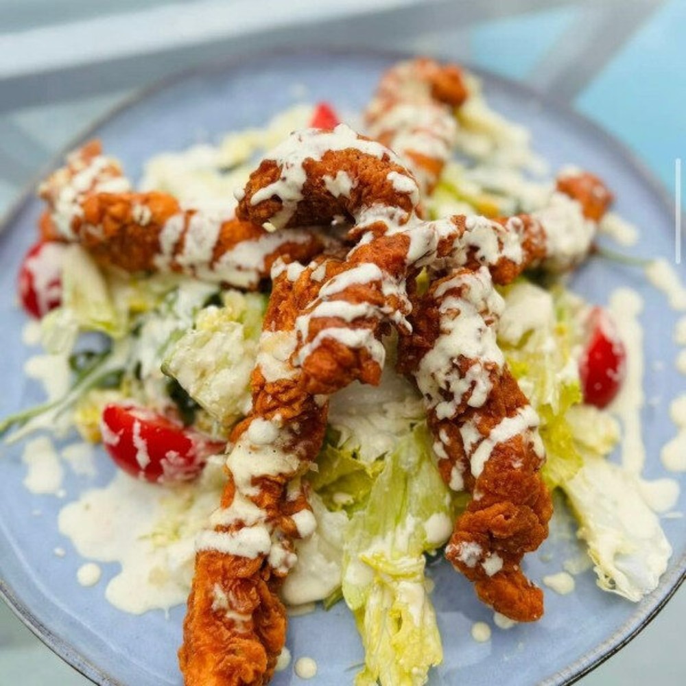 Crispy chicken salad