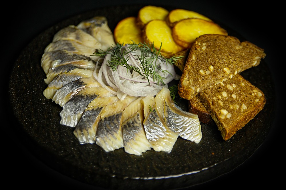 Оселедець з картоплею 300гр