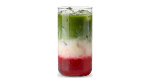 Strawberry Matcha Latte