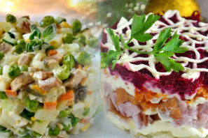 Christmas 2 salads set 400g