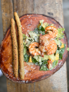 Prawns mango salad