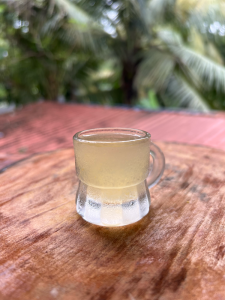 Mango chilli shot