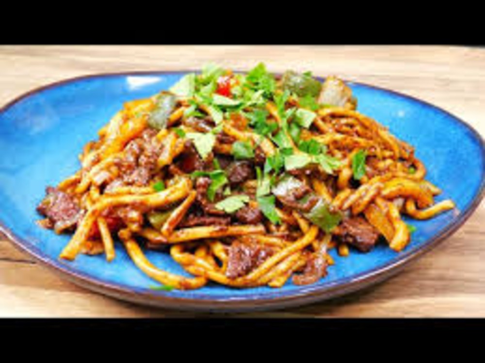 Жареный лагман