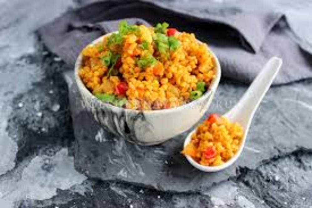 Булгур с овощами