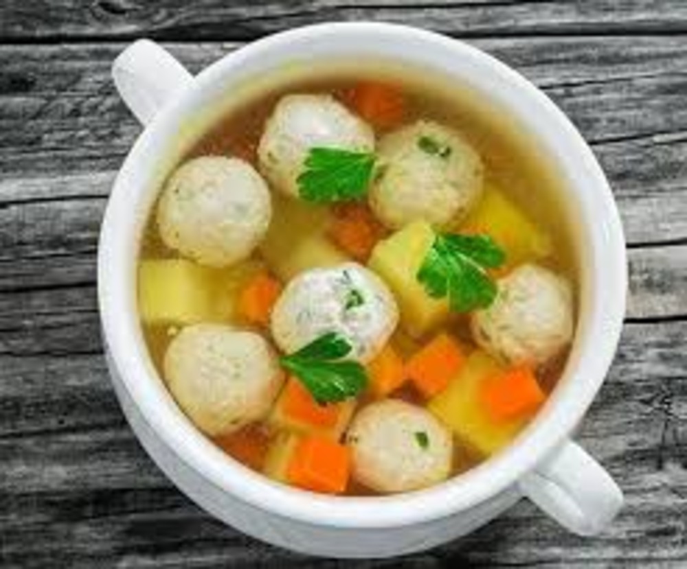 Суп с фрикадельками