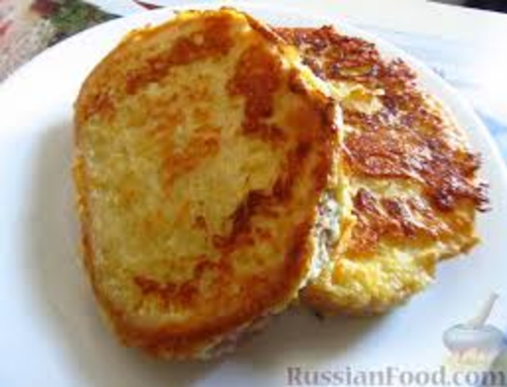 Гренки с сыром