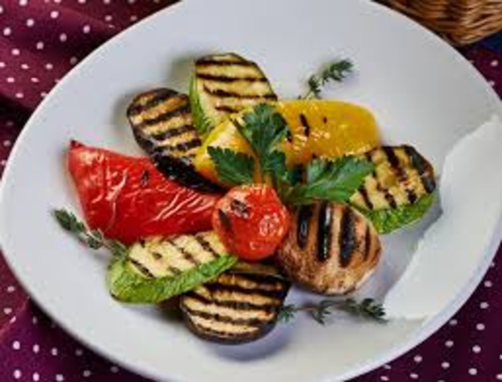 Овощи на мангале