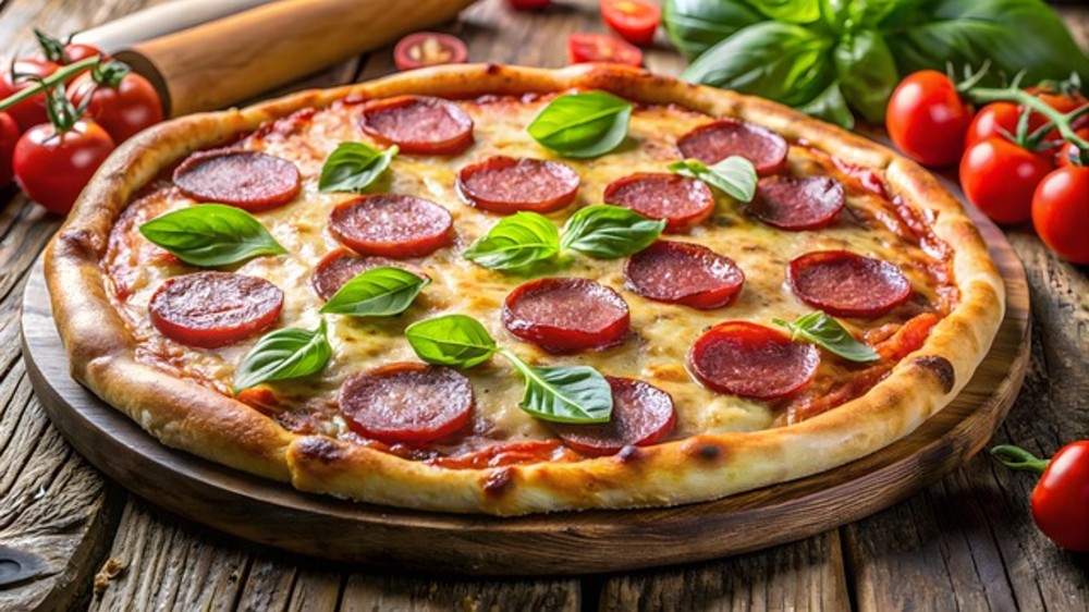 Пицца пеперони