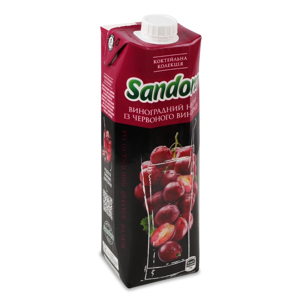 Сік виноградний sandora 1л