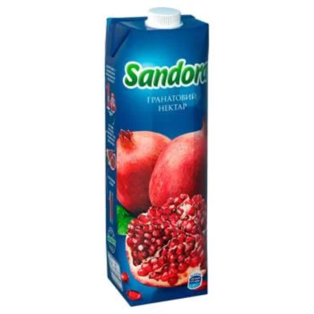 Сік гранатовий sandora 1л