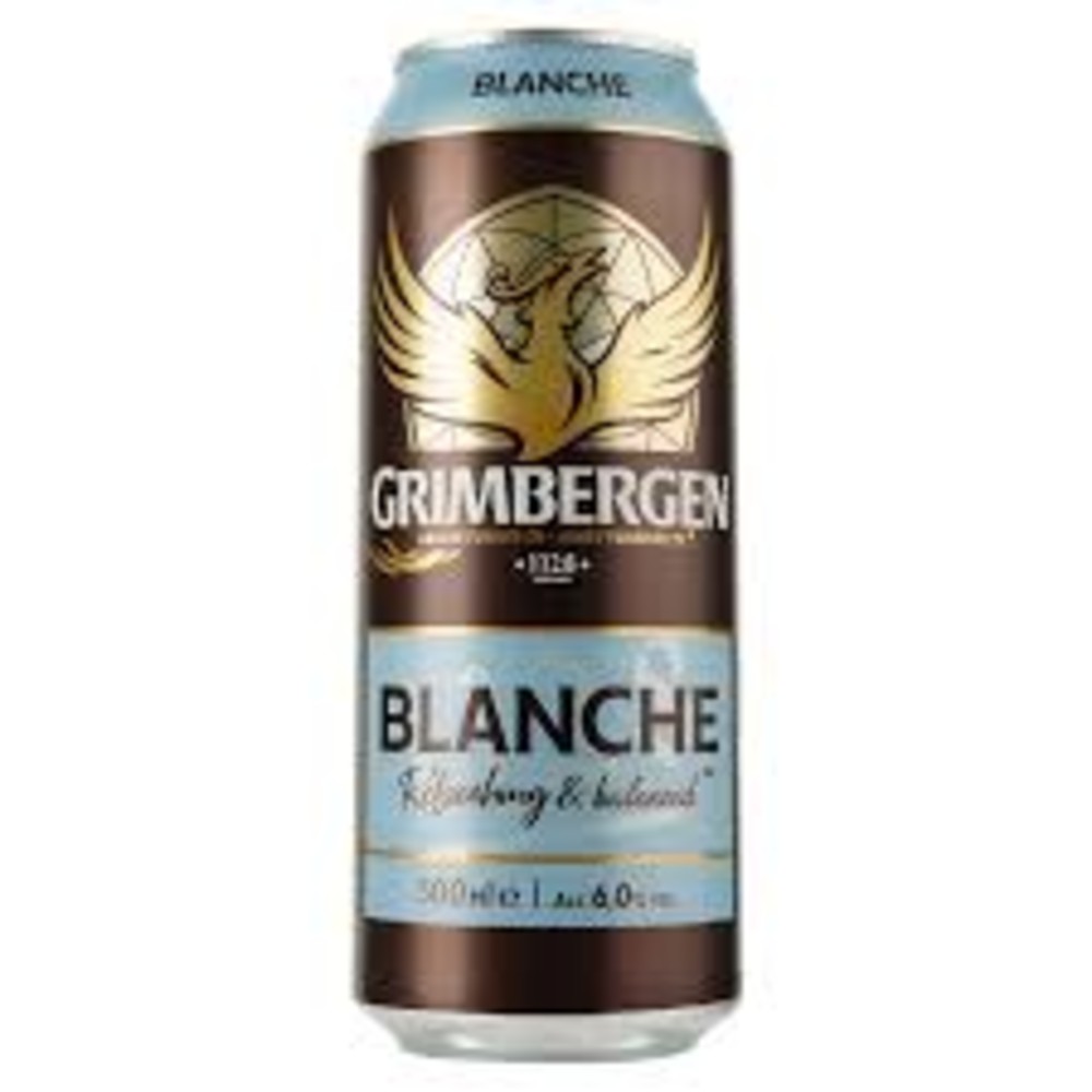 Пиво Grimbergen Blanche 0.5 л з/б