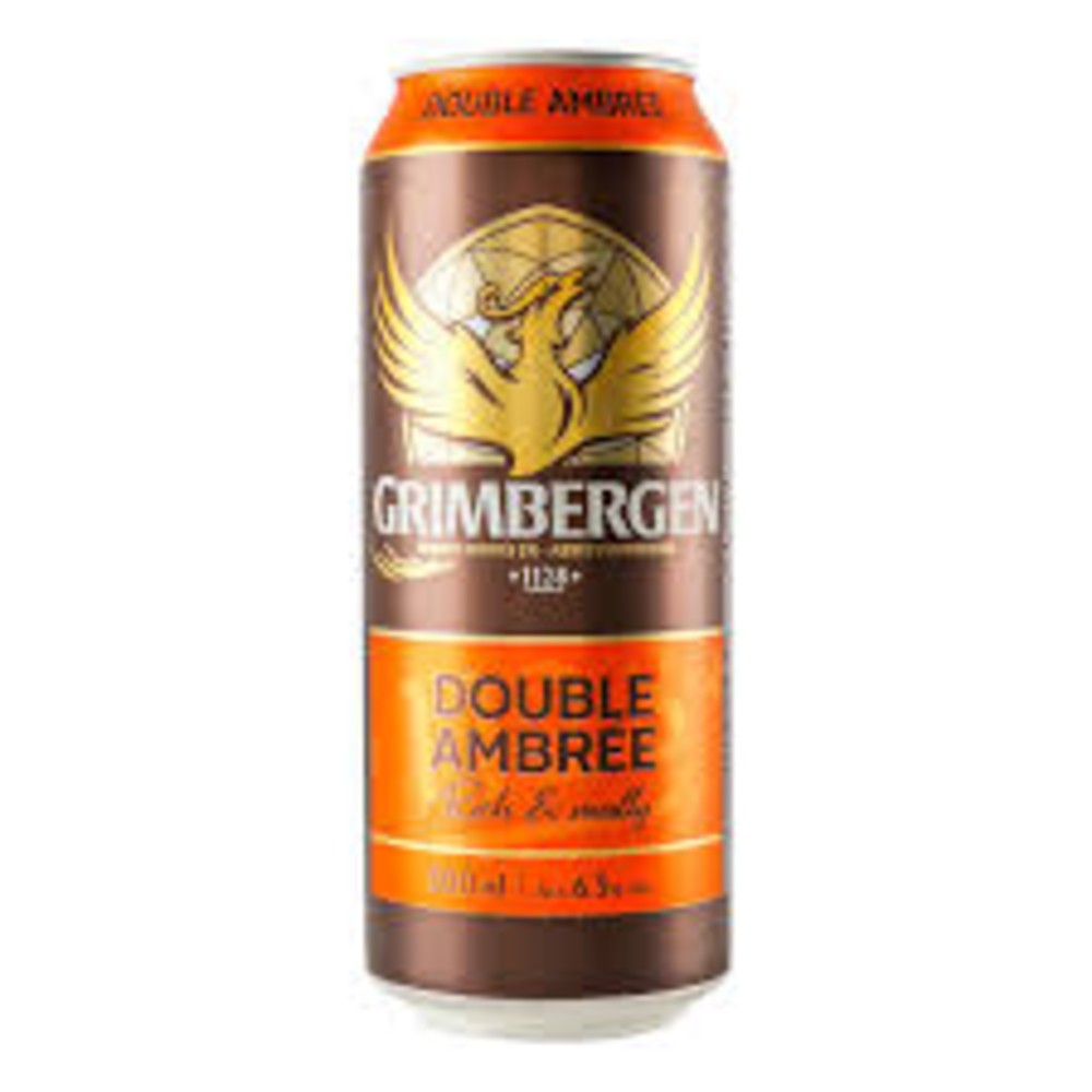 Пиво Grimbergen Double Ambree 0.5 л з/б